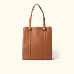 Buffalo Jackson Trading Co. Chelsea Leather Tote Bag | Honey Brown