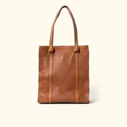 Buffalo Jackson Trading Co. Chelsea Leather Tote Bag | Honey Brown