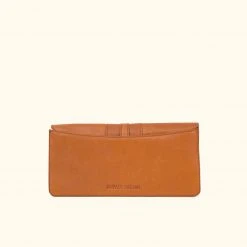 Buffalo Jackson Trading Co. Chelsea Leather Clutch | Honey Brown