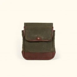Buffalo Jackson Trading Co. New Dakota Shooting Bags | Waxed Canvas And Leather
