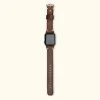 Buffalo Jackson Trading Co. Outlet Dakota Leather Apple Watch Bands | Dark Hazelnut