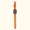 Buffalo Jackson Trading Co. Dakota Leather Apple Watch Bands | Saddle Tan