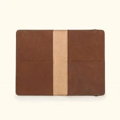 Buffalo Jackson Trading Co. Dakota Leather Journal Cover & IPad Mini Case | Chestnut Brown Tech & Organization