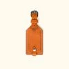 Buffalo Jackson Trading Co. Dakota Leather Luggage Tag | Saddle Tan