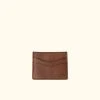 Buffalo Jackson Trading Co. Dakota Vintage Leather Slim ID Wallet | Chestnut Brown