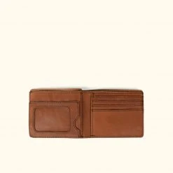 Buffalo Jackson Trading Co. Denver Leather Billfold Wallet | Autumn Brown
