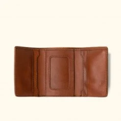 Buffalo Jackson Trading Co. Denver Leather Trifold Wallet | Autumn Brown
