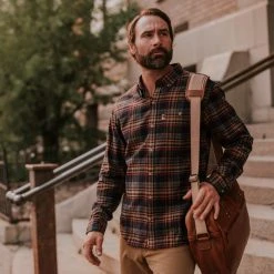 Buffalo Jackson Trading Co. Fairbanks Flannel Shirt | Ember Sky