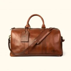 Buffalo Jackson Trading Co. Jefferson Leather Duffle | Elderwood Leather Duffle Bags