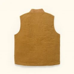 Buffalo Jackson Trading Co. Laramie Waxed Canvas Vest | Tobacco Tan Apparel