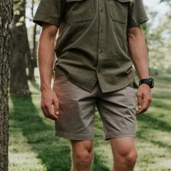 Buffalo Jackson Trading Co. Lobo Explorer Shorts | Grey