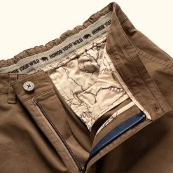Buffalo Jackson Trading Co. Lobo Explorer Shorts | Brown Apparel