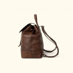 Buffalo Jackson Trading Co. Madison Leather Backpack | Dark Hazelnut Leather Backpacks
