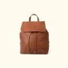 Buffalo Jackson Trading Co. Madison Leather Backpack | Saddle Tan Leather Backpacks