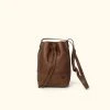 Buffalo Jackson Trading Co. Madison Leather Bucket Bag | Dark Hazelnut