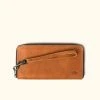 Buffalo Jackson Trading Co. Madison Leather Wristlet Wallet | Saddle Tan Wallets