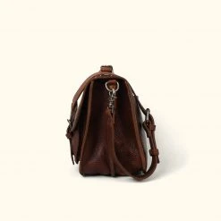 Buffalo Jackson Trading Co. Leather Briefcases Ryder Reserve Bison Leather Briefcase | Brown