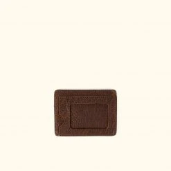 Buffalo Jackson Trading Co. Ryder Reserve Bison Leather Slim ID Wallet | Brown