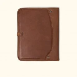 Buffalo Jackson Trading Co. Denver Leather Travel Padfolio | Autumn Brown