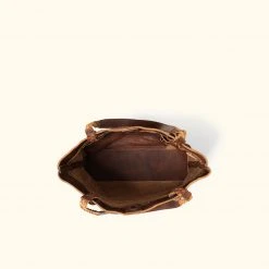 Buffalo Jackson Trading Co. Camden Braided Leather Tote | Hickory Leather Totes