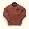 Buffalo Jackson Trading Co. Cannon Quilted Pullover | Rust 2 Buffalo Jackson Trading Co. Cannon Quilted Pullover | Rust