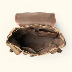 Buffalo Jackson Trading Co. Dakota Reserve Waxed Canvas Rucksack | Field Khaki New