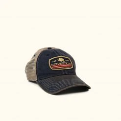 Buffalo Jackson Trading Co. Accessories Honor Your Wild Trucker Hat | Navy