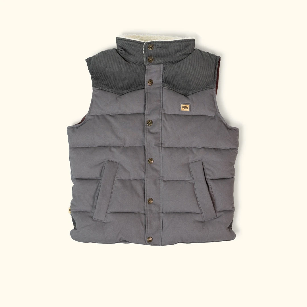 Buffalo Jackson Trading Co. Jackson Vest W/ Sherpa Collar | Stone & Slate New 4 Buffalo Jackson Trading Co. Jackson Vest W/ Sherpa Collar | Stone & Slate New
