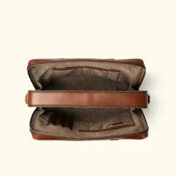 Buffalo Jackson Trading Co. Leather Briefcases Jefferson Leather Briefcase | Elderwood