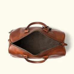 Buffalo Jackson Trading Co. Jefferson Leather Duffle | Elderwood Leather Duffle Bags