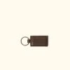 Buffalo Jackson Trading Co. Denver Leather Keychain | Dark Briar