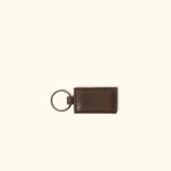 Buffalo Jackson Trading Co. Denver Leather Keychain | Dark Briar