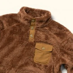 Buffalo Jackson Trading Co. Kodiak Pullover - Grizzly Brown Apparel 10 Buffalo Jackson Trading Co. Kodiak Pullover - Grizzly Brown Apparel