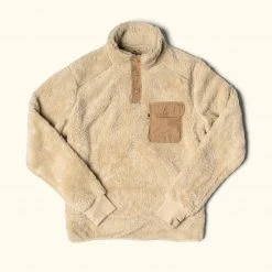 Buffalo Jackson Trading Co. Kodiak Fleece Pullover | Grizzly Tan Sale