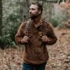 Buffalo Jackson Trading Co. Kodiak Pullover - Grizzly Brown Apparel