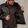 Buffalo Jackson Trading Co. Legacy Leather Jacket | Brown 1 Buffalo Jackson Trading Co. Legacy Leather Jacket | Brown