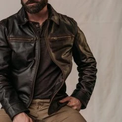 Buffalo Jackson Trading Co. Legacy Leather Jacket | Brown 15 Buffalo Jackson Trading Co. Legacy Leather Jacket | Brown