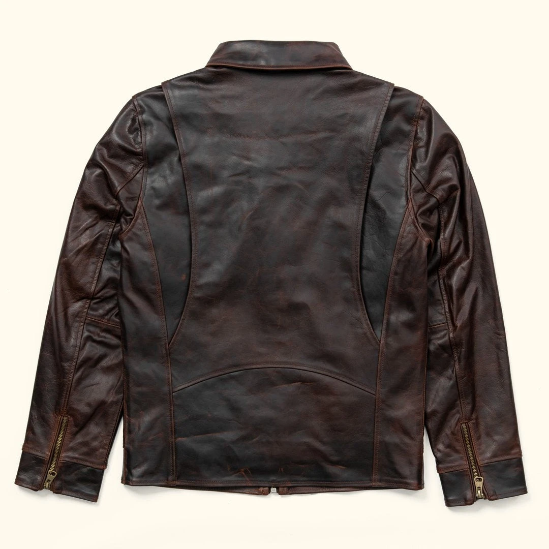 Buffalo Jackson Trading Co. Legacy Leather Jacket | Brown 5 Buffalo Jackson Trading Co. Legacy Leather Jacket | Brown