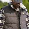 Buffalo Jackson Trading Co. Jackson Vest W/ Sherpa Collar | Stone & Slate New