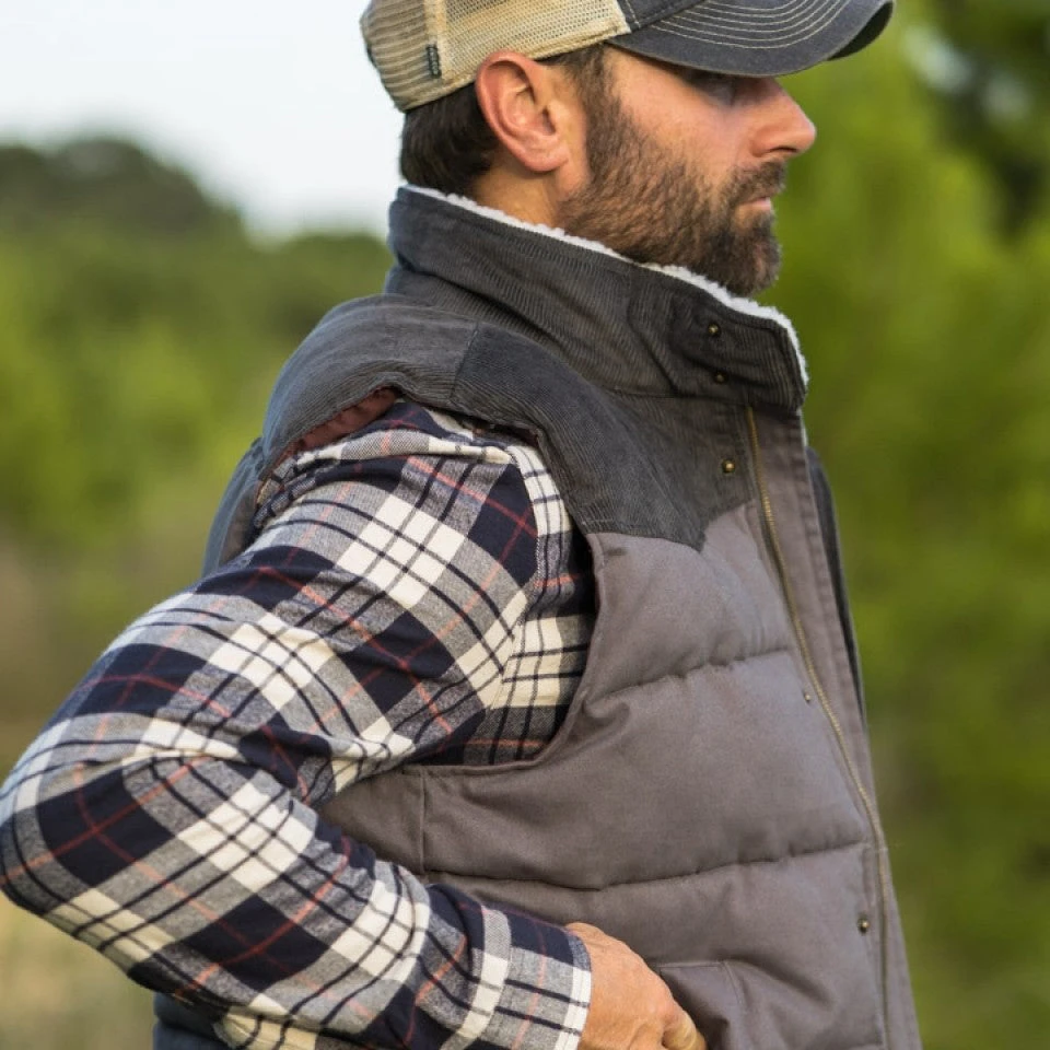 Buffalo Jackson Trading Co. Jackson Vest W/ Sherpa Collar | Stone & Slate New 9 Buffalo Jackson Trading Co. Jackson Vest W/ Sherpa Collar | Stone & Slate New