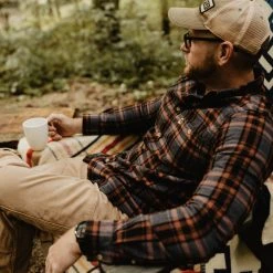 Buffalo Jackson Trading Co. Apparel Fairbanks Flannel | Autumn Stone