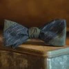 Buffalo Jackson Trading Co. Vintage Stripe Cotton Bow Tie | Green Apparel