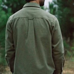 Buffalo Jackson Trading Co. Gunner Cotton Twill Shirt Jac | Sage Brush Green Apparel