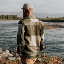 Buffalo Jackson Trading Co. Yukon Wool Shirt Jac | Evergreen