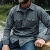 Buffalo Jackson Trading Co. Apparel Shepherd Moleskin Shirt | Slate
