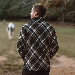 Buffalo Jackson Trading Co. Palmer Fleece Pullover | Berkley Plaid