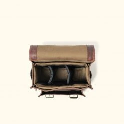 Buffalo Jackson Trading Co. Leather Camera Bags Roosevelt Buffalo Leather Camera Bag | Dark Oak