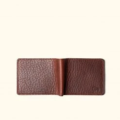 Buffalo Jackson Trading Co. Ryder Reserve Bison Leather Billfold Wallet | Brown