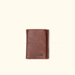Buffalo Jackson Trading Co. Ryder Reserve Bison Leather Trifold Wallet | Brown
