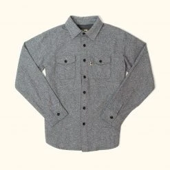 Buffalo Jackson Trading Co. Apparel Shepherd Moleskin Shirt | Slate